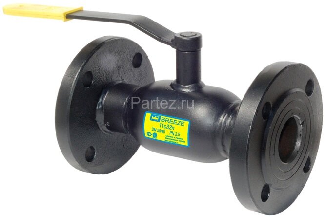 Кран шаровой стальной 11с32п Dу 15 Pу40 ф-ф