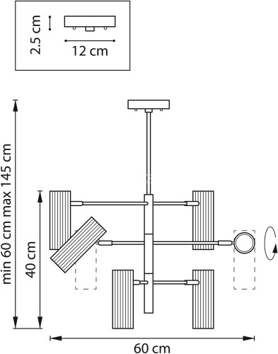 Потолочная люстра Lightstar 718263