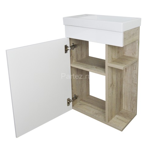 Комплект тумба Стиль 40 425х730х240 левосторонняя с раковиной TERMOLI 40 (CS00082118)