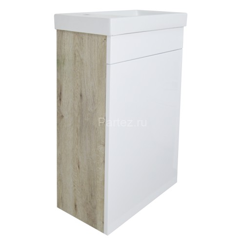 Комплект тумба Стиль 40 425х730х240 левосторонняя с раковиной TERMOLI 40 (CS00082118)