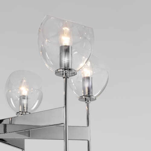 Потолочная люстра Eurosvet 60130/6 хром Smart