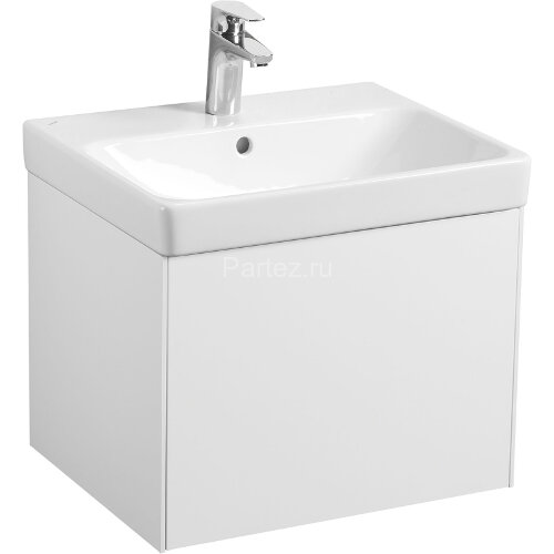 Тумба под раковину Aquaton Асти 55 подвесная, белый (1A263101AX2B0)