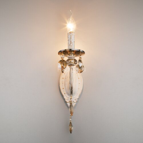 Бра Eurosvet 10104/1 белый с золотом