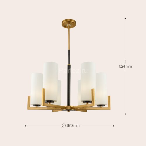 Потолочная люстра Maytoni MOD089PL-06BS