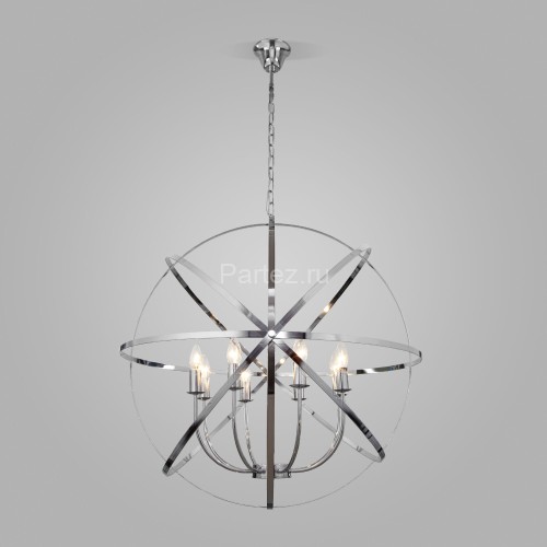 Подвесная люстра Eurosvet 60139/8 хром