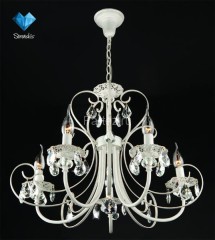 Подвесная люстра Eurosvet 3305/5 белый с золотом