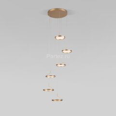 Подвесной светильник Eurosvet 90034/6  золото