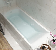 Ванна акриловая Santek ФИДЖИ прямоугольная 180Х80 белая