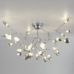 Потолочная люстра Bogate's 556 хром / дымчатый