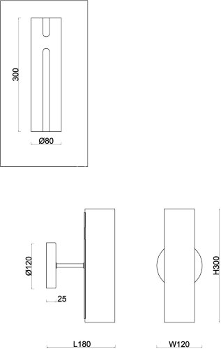 Бра Freya FR5368WL-02BS