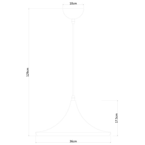 Подвесной светильник Arte Lamp A3406SP-1BK