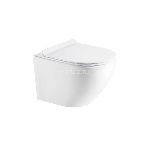 Сет LORANTO Инсталляция + Azario Fora унитаз подвесной безободковый с сидением микролифт (4501+AZ-00