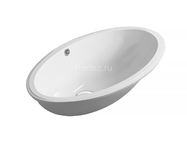 Раковина встраиваемая SIMAS Lft Spazio под столешницу 660х390 цвет белый (LFT74bi)