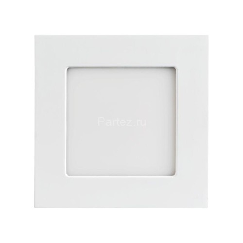 Светильник светодиодный DL-120х120M-9W Day White IP40 метал. Arlight 020126