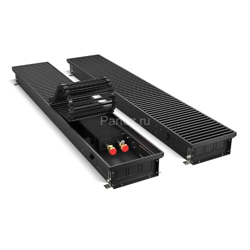 Конвектор внутрипольный Royal Thermo ATRIUM-90/200/2400-DG-U-BL