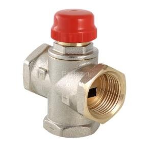 Трехходовой термостатический смесительный клапан повышенной пропускной способности 1" VALTEC