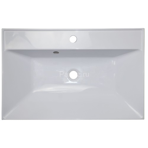 Комплект тумба Azario Velluto 70 700х450х660 подвесная, с раковиной Slim 70, белый матовый (CS000886