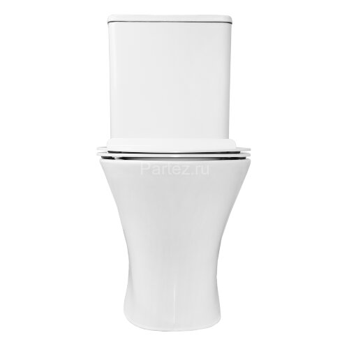 Унитаз-компакт Azario Verde 650х380х790 напольный, безободковый, с быстросъемным сиденьем микролифт 