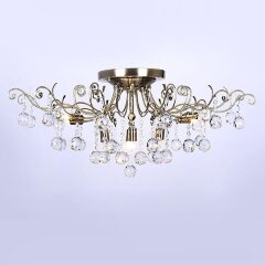 Потолочная люстра Eurosvet 10042/12 античная бронза