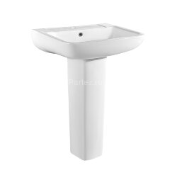 Раковина с пьедесталом Loranto Liri 550х425х830 санфаянс (CS-BMP009)