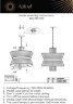 Подвесная люстра Aployt APL.781.13.12
