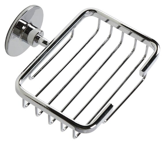 Мыльница Fixsen Round, Хром (FX-92109)