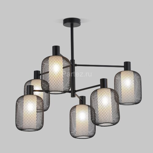 Потолочная люстра Eurosvet 30191/6 черный