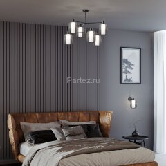 Потолочная люстра Eurosvet 30191/6 черный