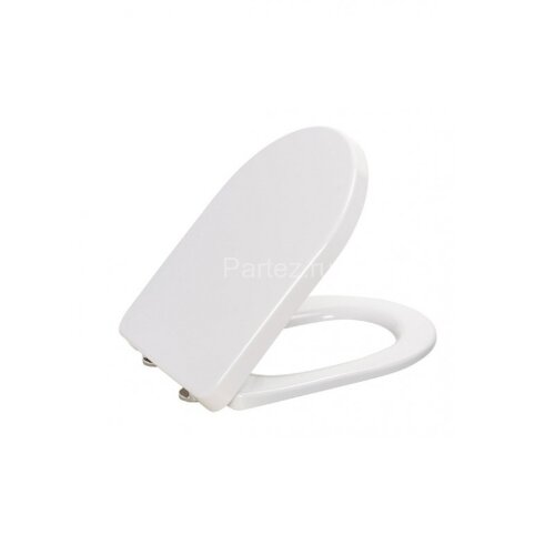 Крышка-сиденье для унитаза Sanita Luxe Amalfi, дюропласт, микролифт, быстросъемное (CS00019220)