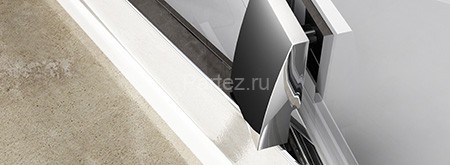 Душевое ограждение Ravak Pivot PSKK3-100 белый + Траспарент