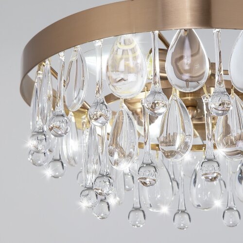 Подвесная люстра Eurosvet 60165/3 латунь