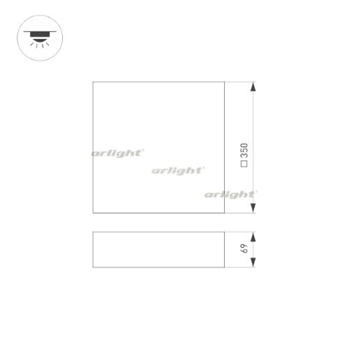 Потолочный светильник Arlight 034790