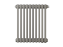 Радиатор трубчатый Zehnder Charleston Retrofit 3057, 12 сек.1/2 ниж.подк. 0325 TL (кроншт.в компл)