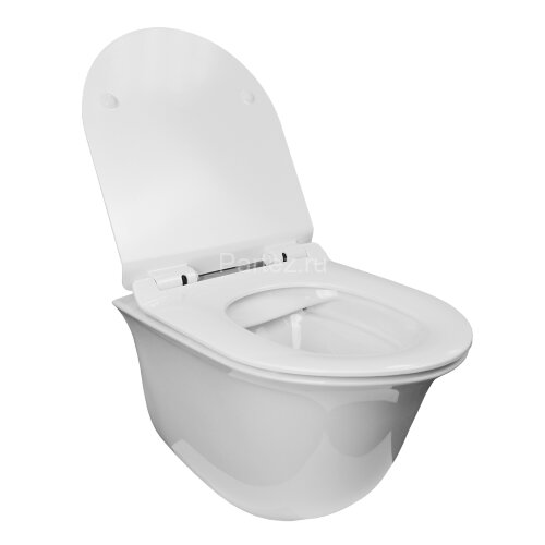 Сет AZARIO инсталляция + унитаз Felice с быстросъемным сиденьем микролифт (AZ-8010-1000+AZ-0051)