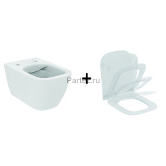 Промо-комплект Ideal Standard I life B Подвесной унитаз + Сиденье микролифт в подарок (ZZ0002)