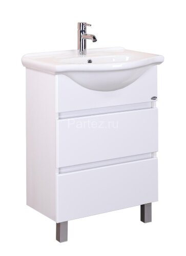 Тумба напольная Onika ЭЛИТА 60.13 белая (106120)