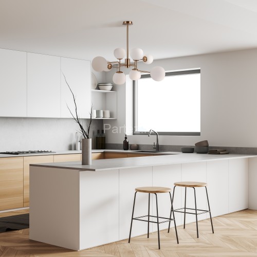 Потолочная люстра Maytoni MOD221-PL-08-G