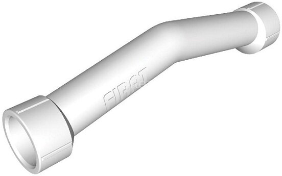 Обводное колено с муфтами PPR D20 MeerPlast