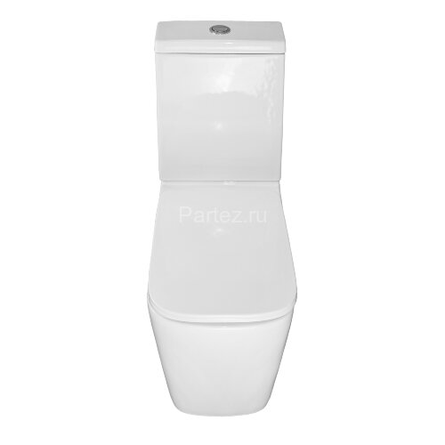 Унитаз-компакт Azario Ferra 365х650х785 напольный, безободковый, с быстросъемным сиденьем микролифт 