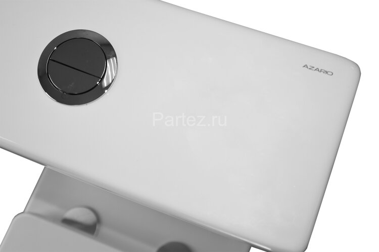 Унитаз-компакт Azario Ferra 365х650х785 напольный, безободковый, с быстросъемным сиденьем микролифт 