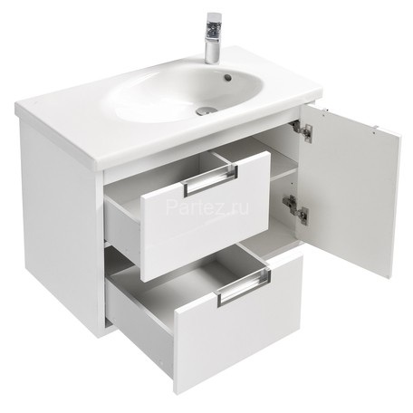 Тумба под раковину Roca Etna 80, 76*37*52 см, белый глянец (7.8573.0.180.6)