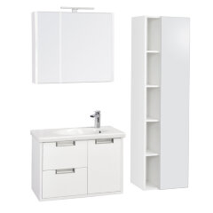 Тумба под раковину Roca Etna 80, 76*37*52 см, белый глянец (7.8573.0.180.6)