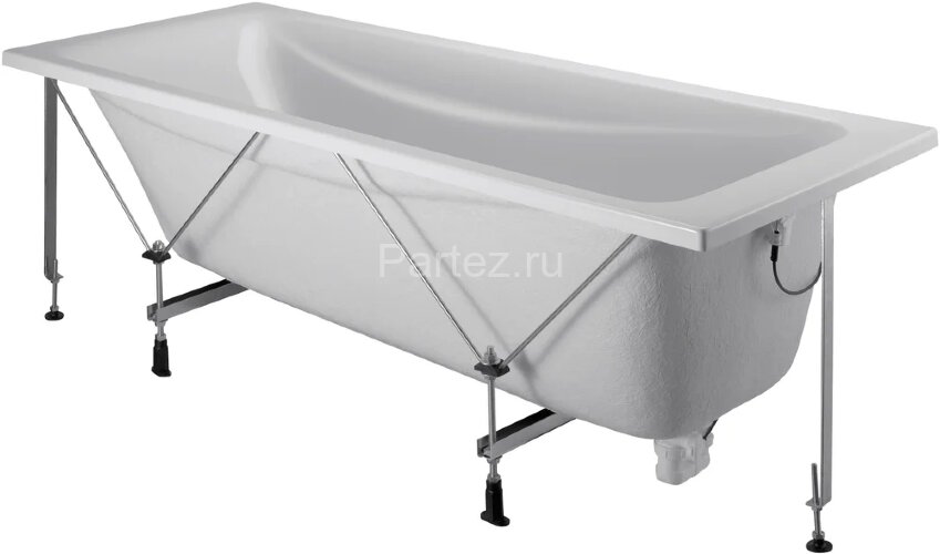 Ванна акриловая Jacob Delafon Odeon Up 170x75 прямоугольная, белая (E60491RU-00)