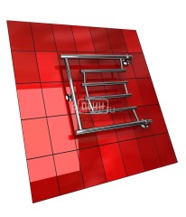 Полотенцесушитель водяной ДВИН D &quot;Pobeda&quot; лесенка 50/60, полированный (4627106963679)