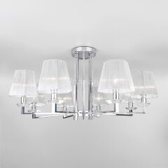 Потолочная люстра Eurosvet 60125/8 хром