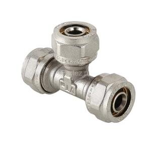 Тройник обжимной 20х20х16 VALTEC
