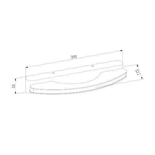 Настенный светильник Elektrostandard MRL LED 8W 1007 IP20 серебро