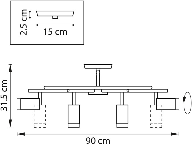 Потолочная люстра Lightstar LR71837840