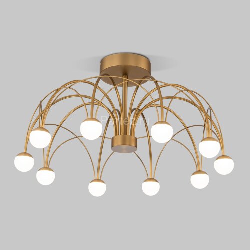 Потолочная люстра Eurosvet 90031/10 LED золото