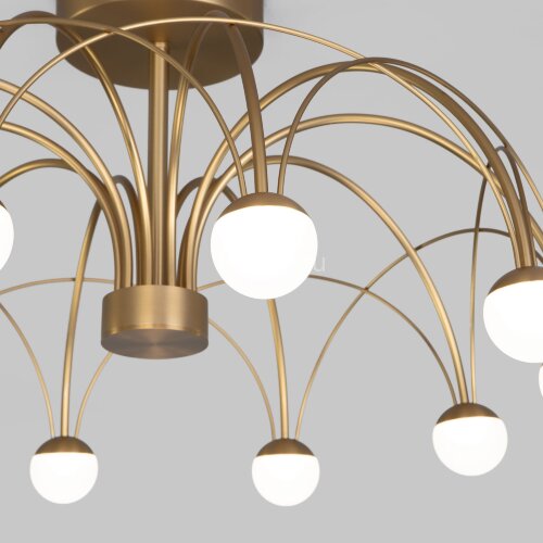 Потолочная люстра Eurosvet 90031/10 LED золото
